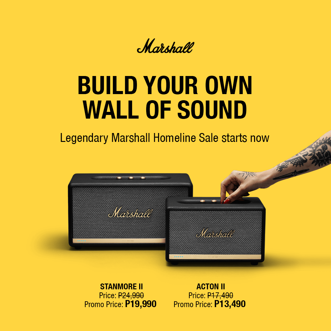 Marshall Homeline Promo