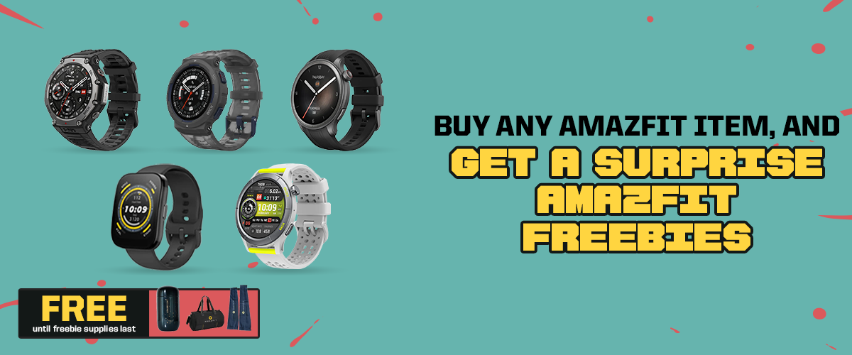 Surprise Amazfit Freebies