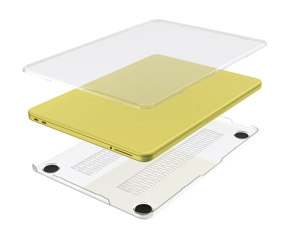 Crystal Clear Snap-On Case for MacBook Neo