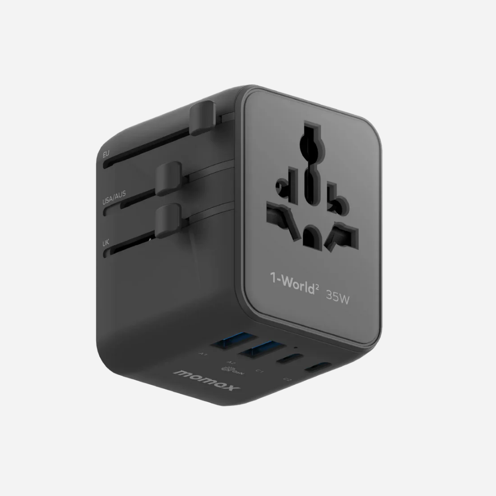 1-World2 5-Port Travel Adaptor 35W