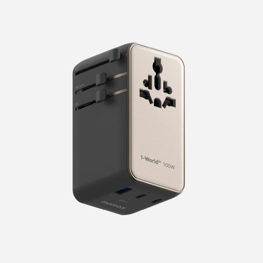 1-World2+ 4-Port Travel Adaptor 100W