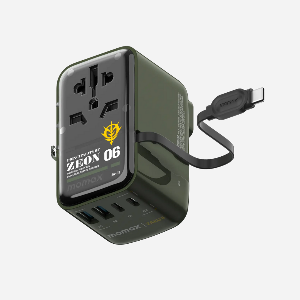 1-World Flow 4-Port Gundam Charger 35W