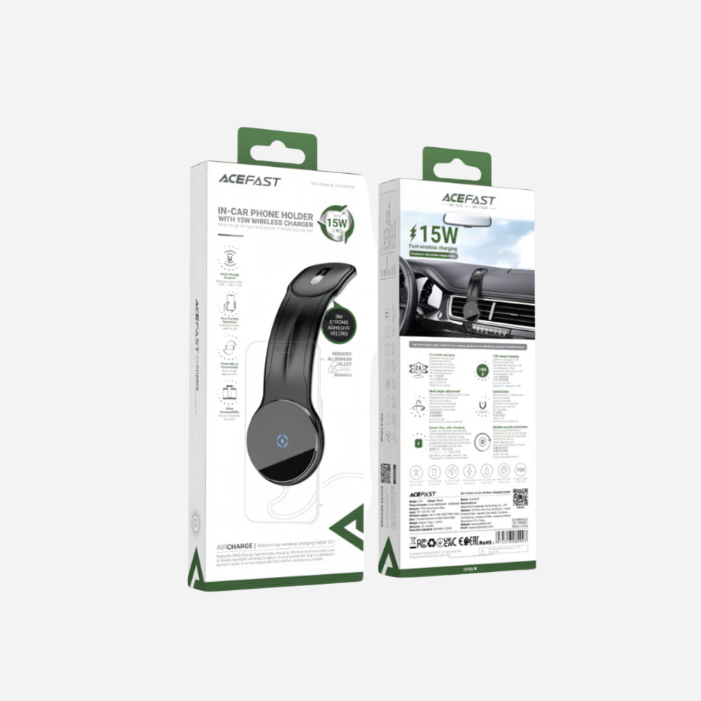 Aircharge D21 Velcro In-Car Charger