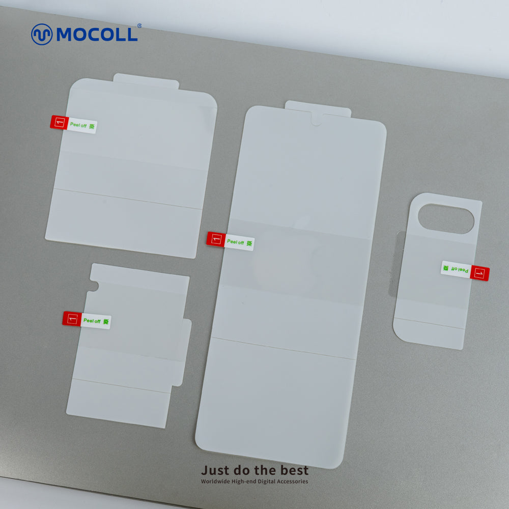 3D TPU Full Cover Screen Protector for Samsung Zflip6 5G - Clear