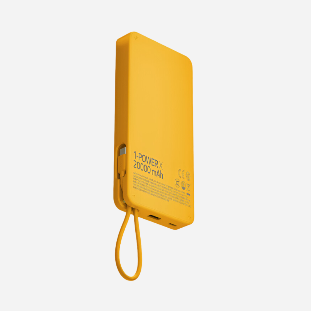 1-Power X Powerbank 20000mAh with USB-C Cable