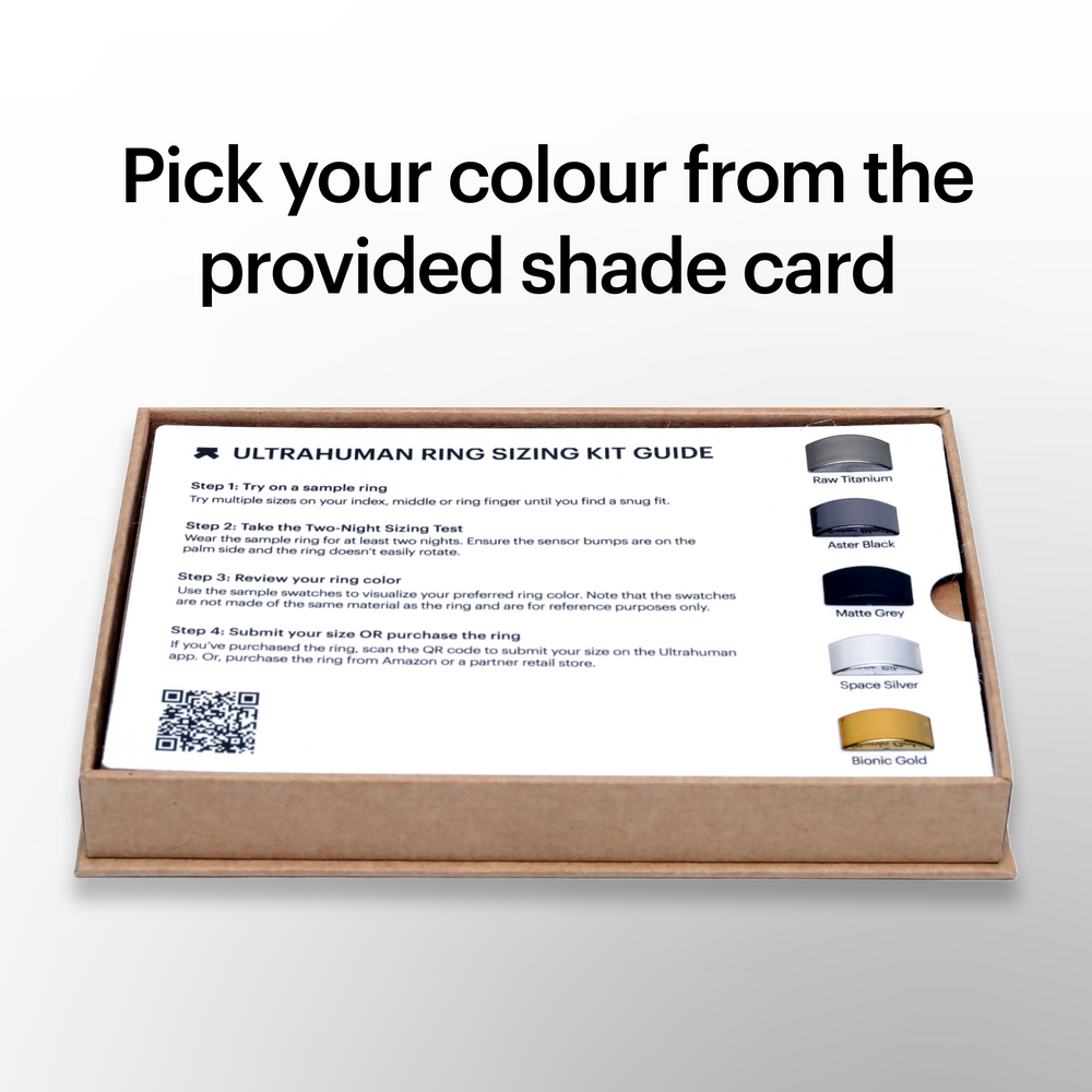 Sizing Kit - Find Your Perfect Fit & Color | Sizes 5–14 | For Ring AIR Only