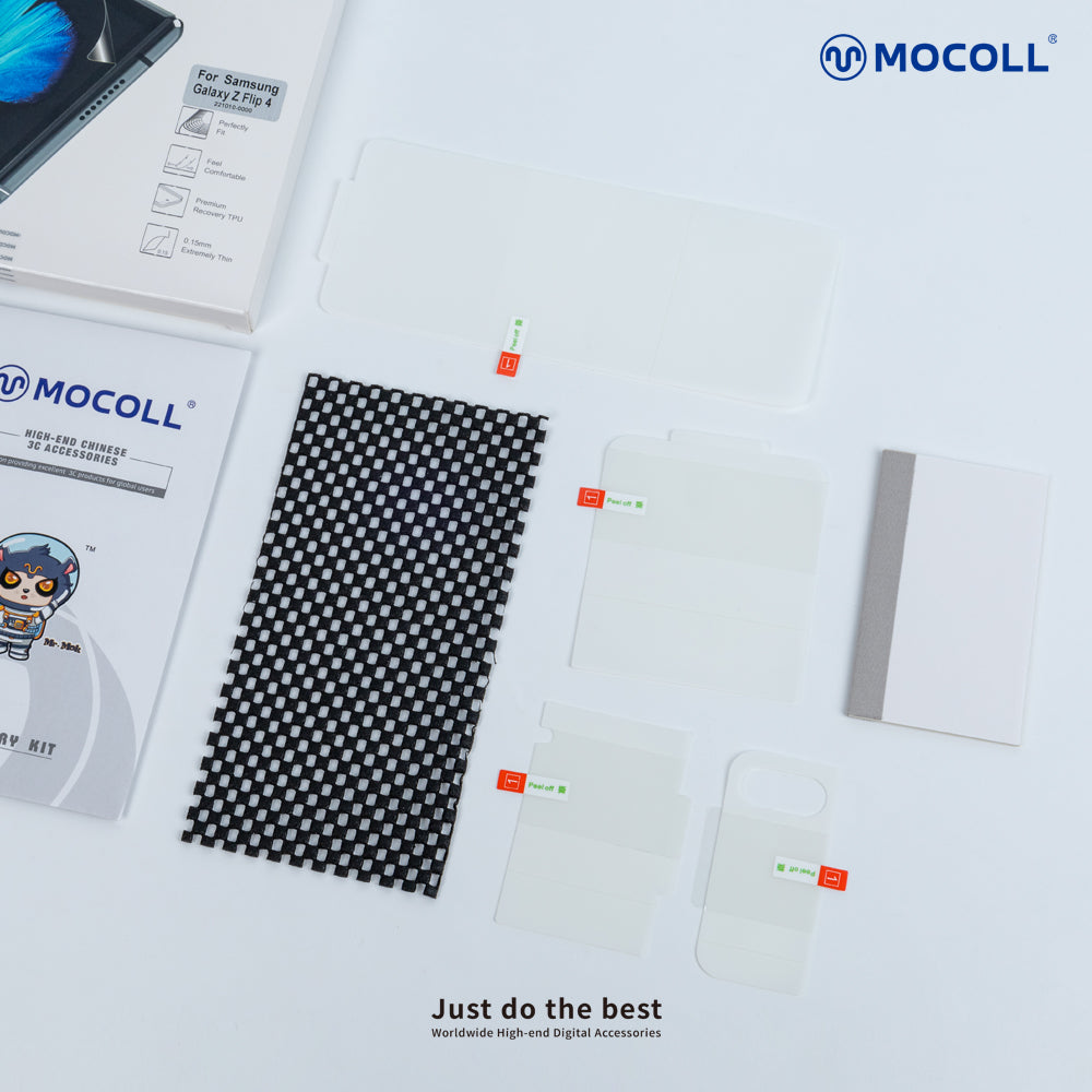 3D TPU Full Cover Screen Protector for Samsung Zflip6 5G - Clear