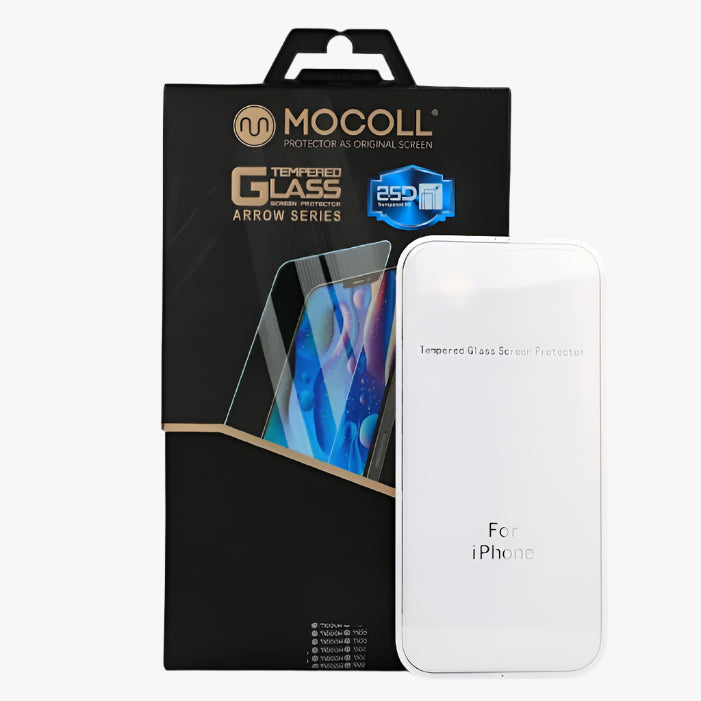2.5D Full Cover 2nd Gen Anti-Bacterial Tempered Glass Screen Protector for iPhone 15 Series