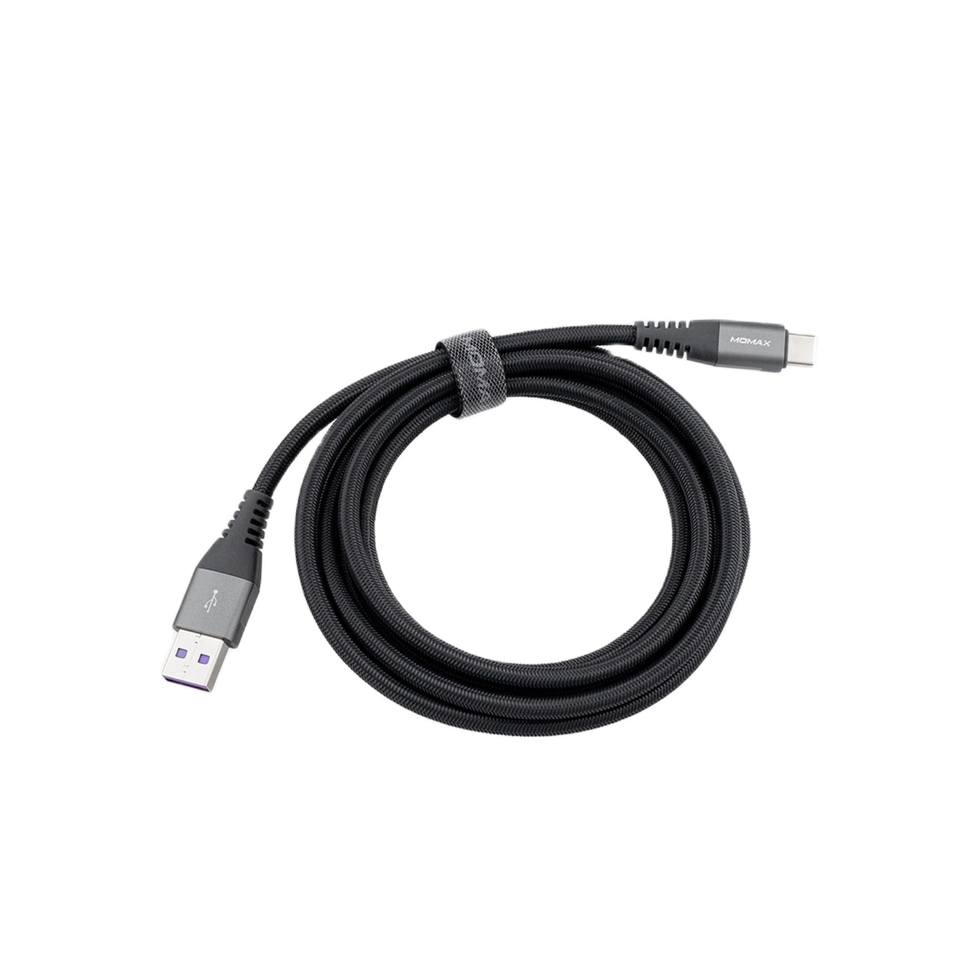 Elite Link USB-A to USB-C Cable 2M - Space Gray