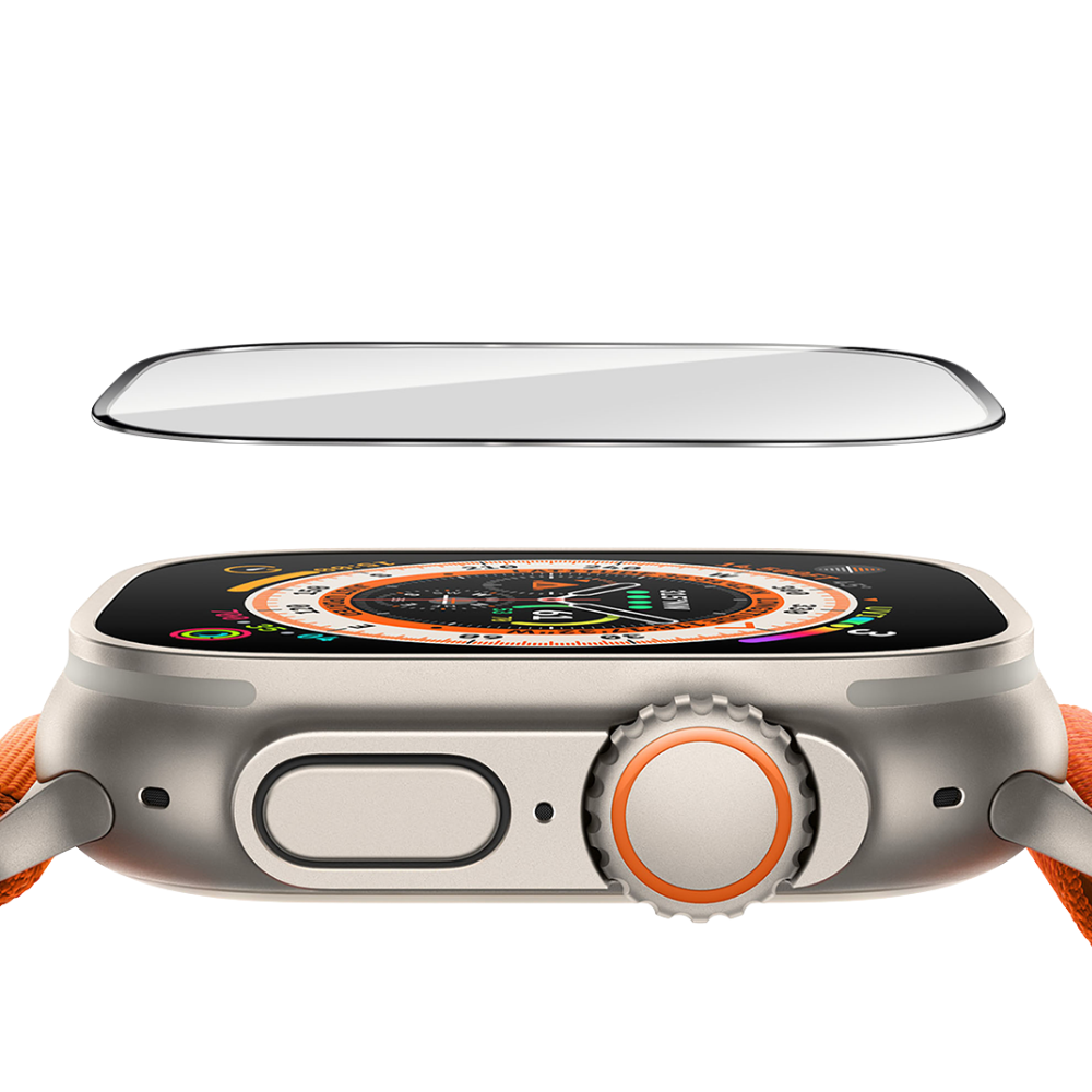 BODYGLASS 9H Full Cover Screen Protector for Apple Watch Ultra 49mm - Clear