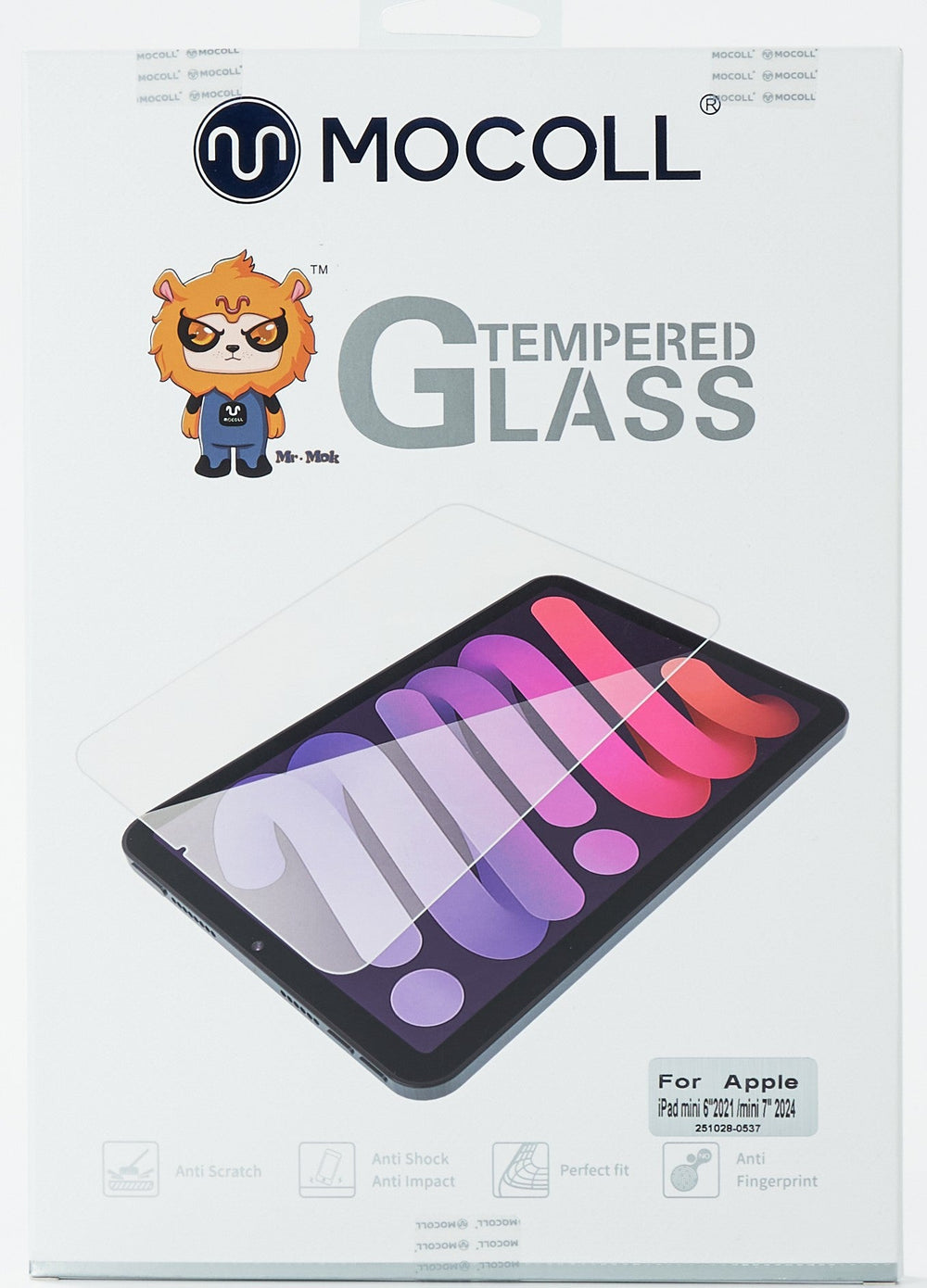 Pro 2.5D 9H Round Edge Screen protector for iPad Mini