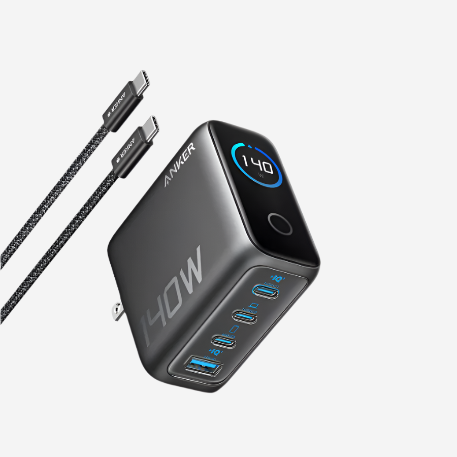 Fast GaN Charger 4-Port 140W Wall Charger