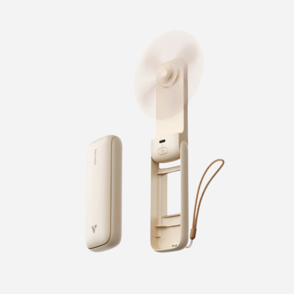 Pocket 01 Mirror Foldable Handheld Fan 2000mAh