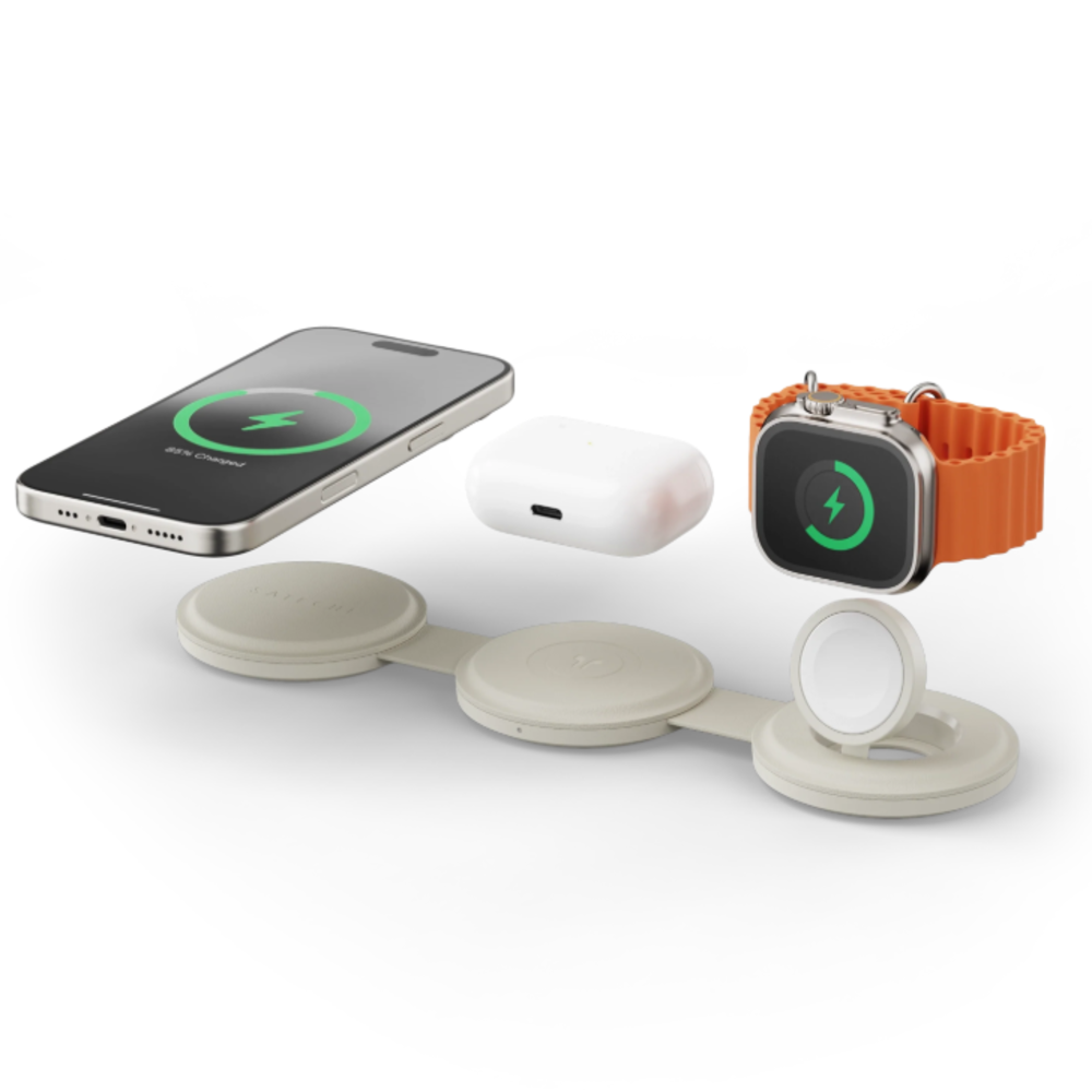 OntheGo 3-in-1 Wireless Charger 15W