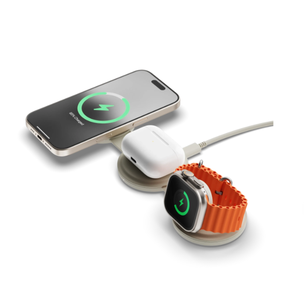 OntheGo 3-in-1 Wireless Charger 15W