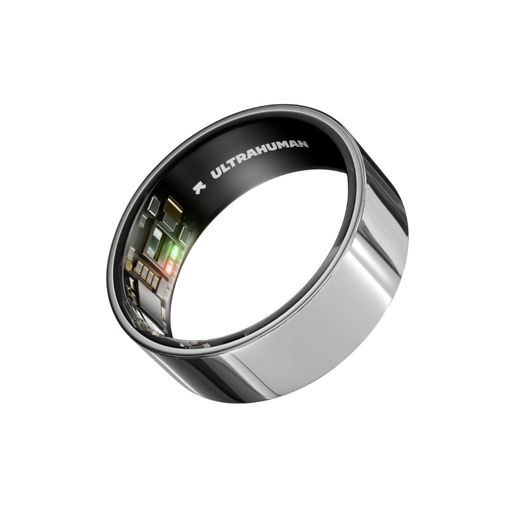 Ring AIR Size 8 Smart Ring– Fitness Tracker, Health & Sleep Monitor, Waterproof