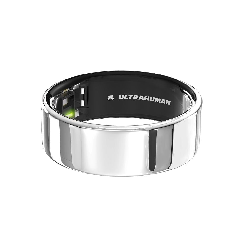 Ring AIR Size 8 Smart Ring– Fitness Tracker, Health & Sleep Monitor, Waterproof