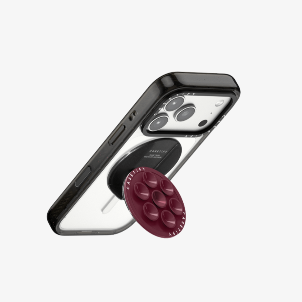 Snappy Snap and Stick Grip Stand with MagSafe