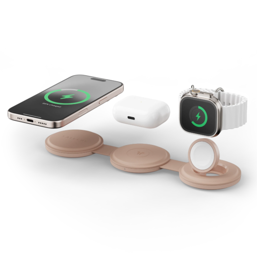 OntheGo 3-in-1 Wireless Charger 15W