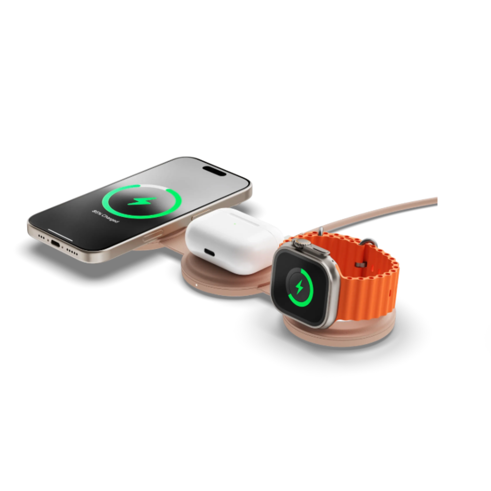 OntheGo 3-in-1 Wireless Charger 15W