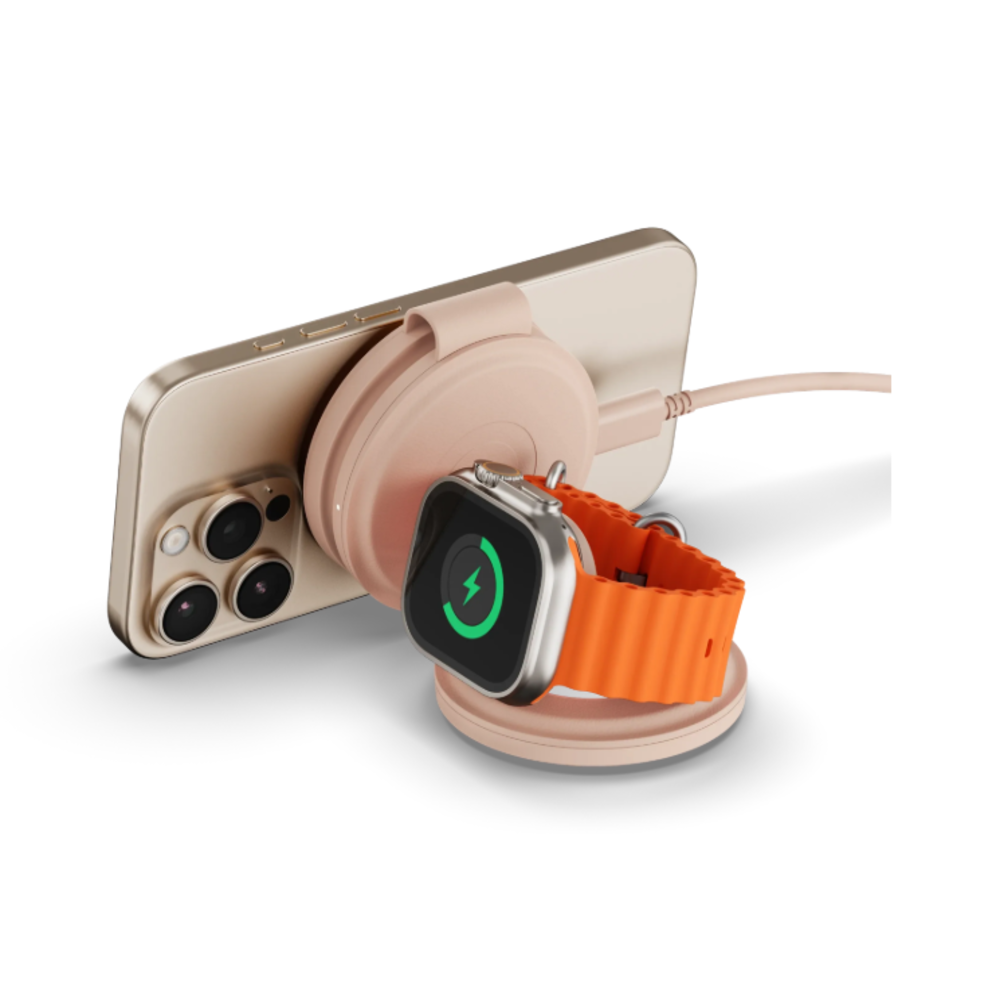 OntheGo 3-in-1 Wireless Charger 15W