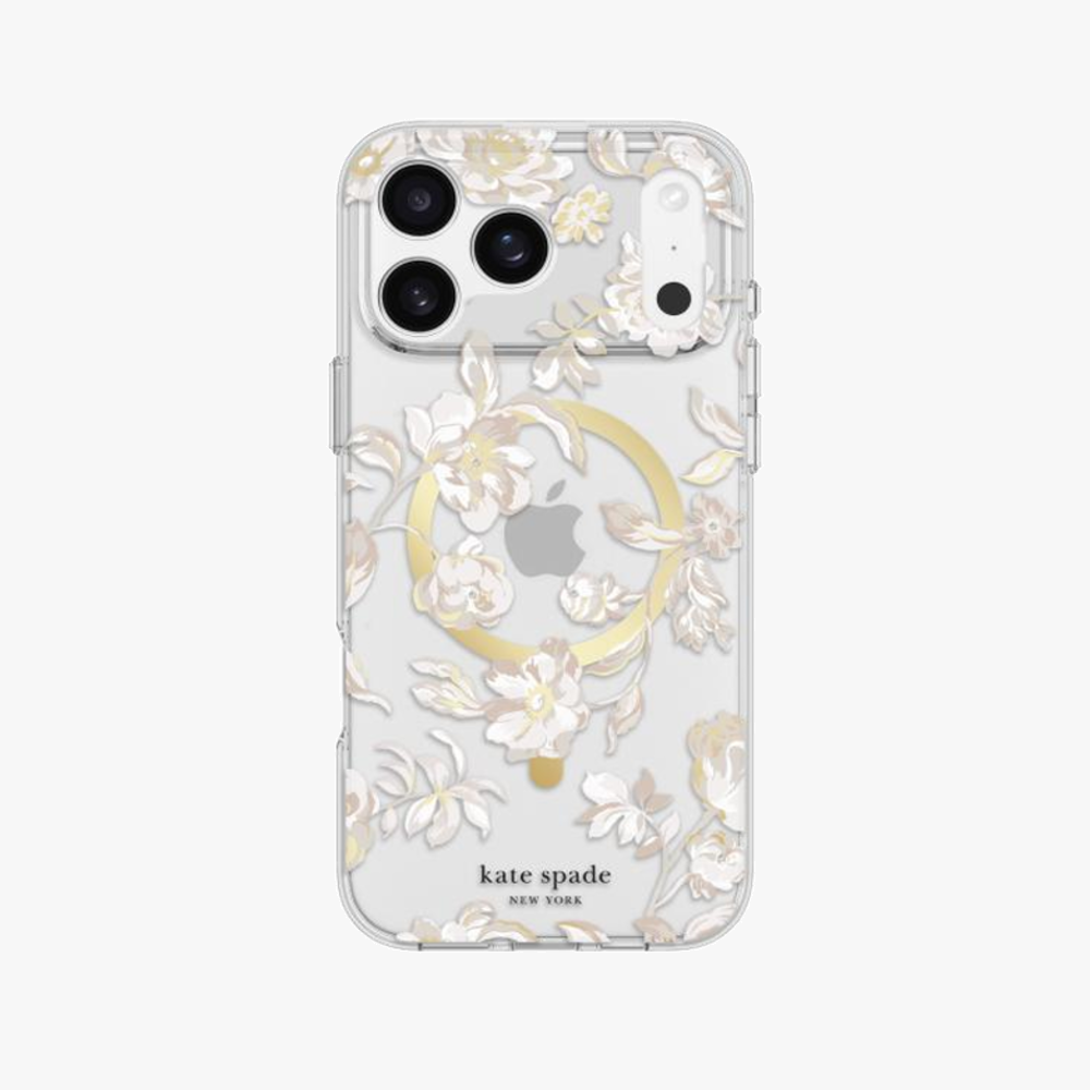 Protective Hardshell Floral MagSafe Case for iPhone 17 Series