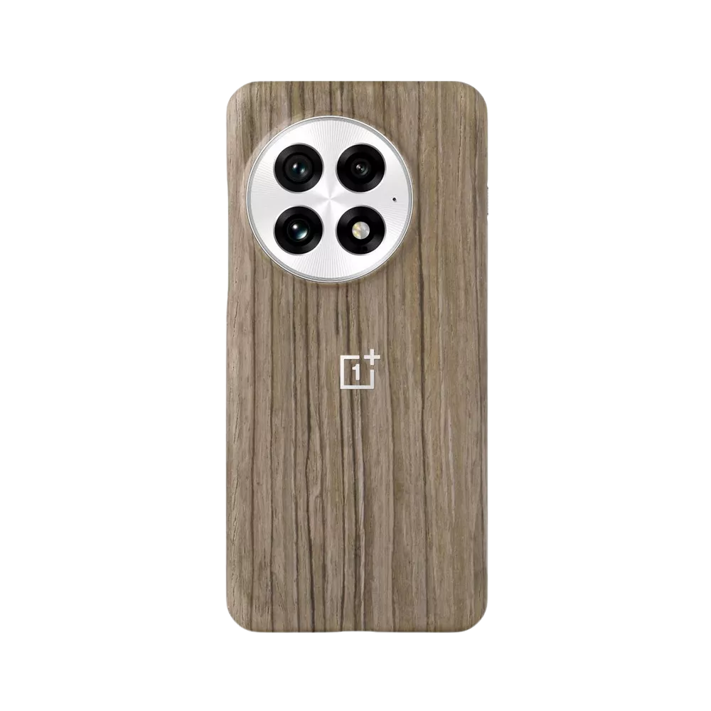 Wood Grain Magnetic Half-Pack Case for OnePlus 13