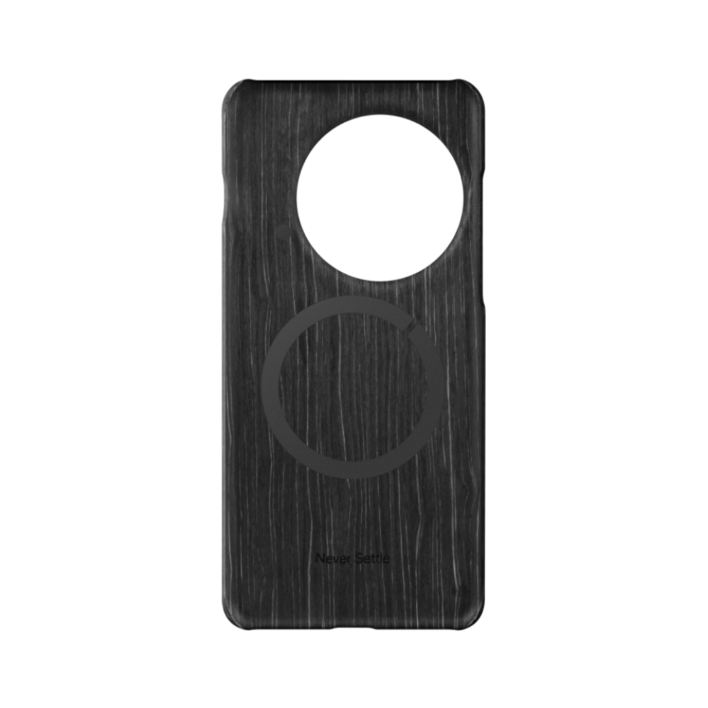 Wood Grain Magnetic Half-Pack Case for OnePlus 13