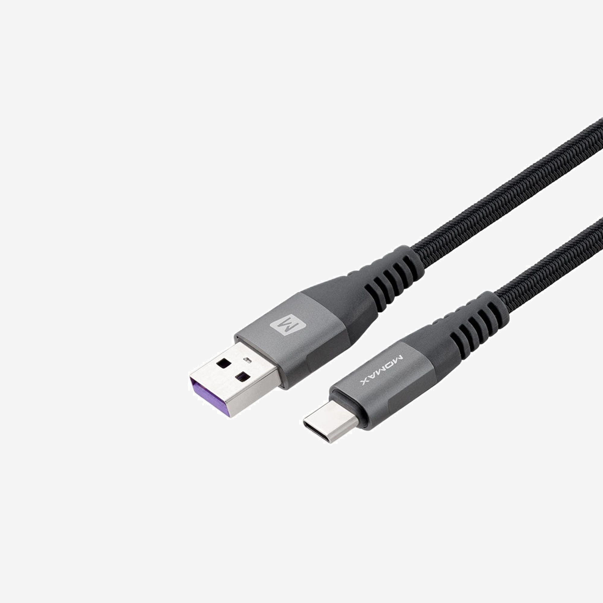 Elite Link USB-A to USB-C Cable 2M - Space Gray