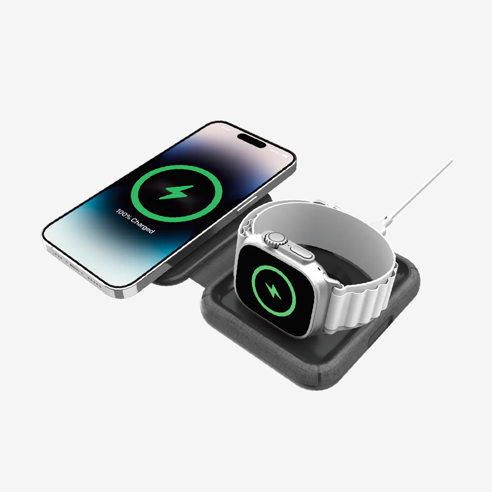 Q.Mag Go 2-in-1 Wireless Charger 20W