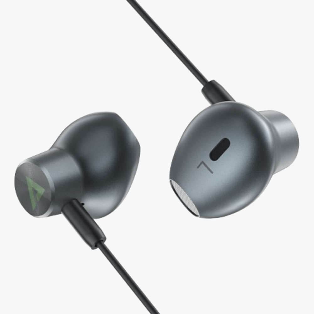 Acesound L1 Wired Lightning Earphone - Black