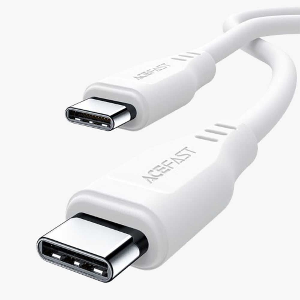 Acewire Charging Data Cable C3-03 USB-C to USB-C 1.2M 60W - White