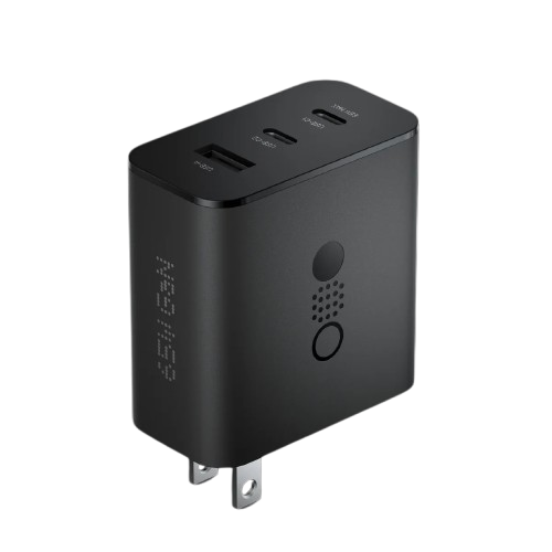 Power 65W GaN Wall Charger - Dark Grey