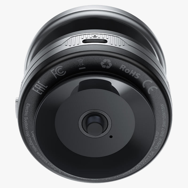 E29 Electric Suction Cup Wireless Charging Holder 15W