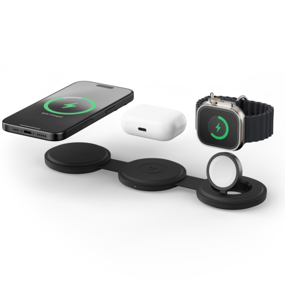 OntheGo 3-in-1 Wireless Charger 15W