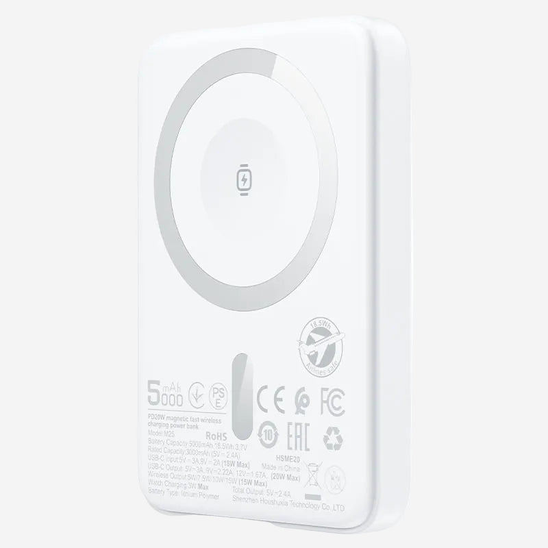 M25 PD20W Magnetic Fast Wireless 5000mAh