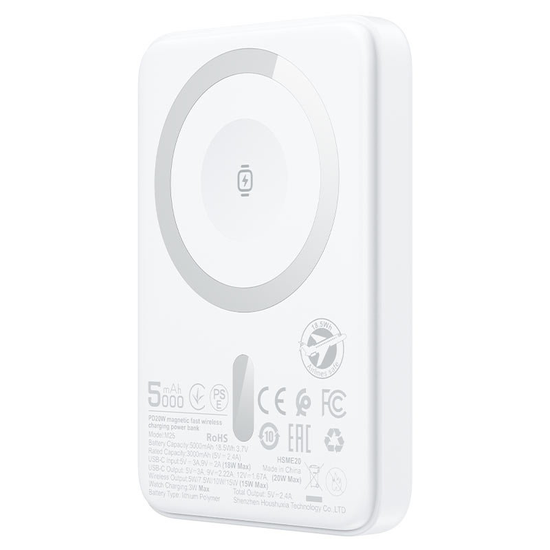 M25 PD20W Magnetic Fast Wireless 5000mAh