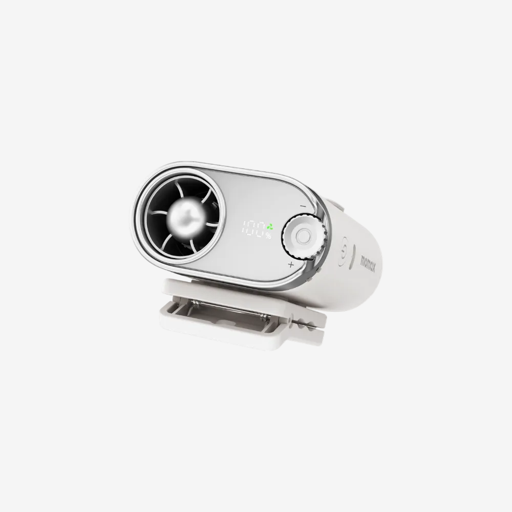 1-Go Clip Waist Clip Mini Fan 3000mAh
