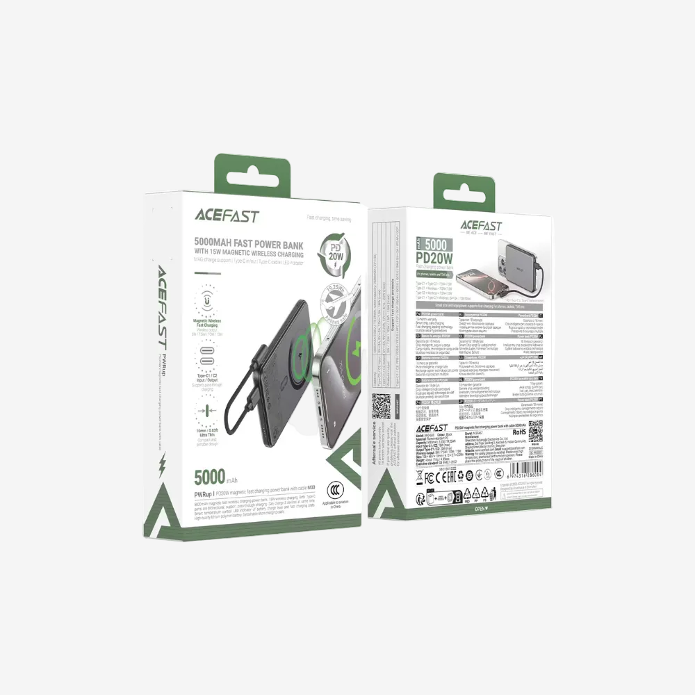 PWRup  M30 PowerBank PD20W 5000mAh