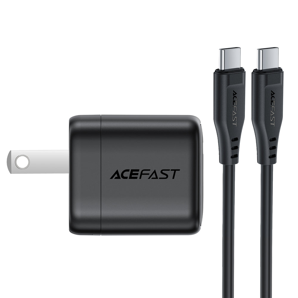 PWRup 146-P5 Wall Charger with Cable Mini Gan PD 30W