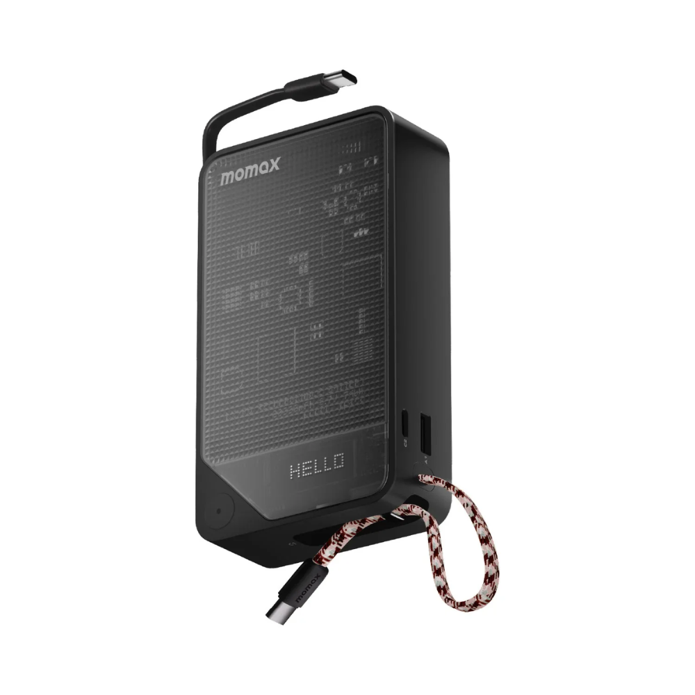 1-Power X⁺ 20000mAh Battery Pack with Dual Built-In USB-C Cables