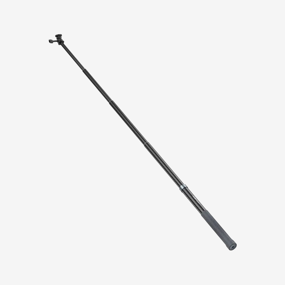 E38 Carbon Fiber Selfie Stick 1.2M - Black