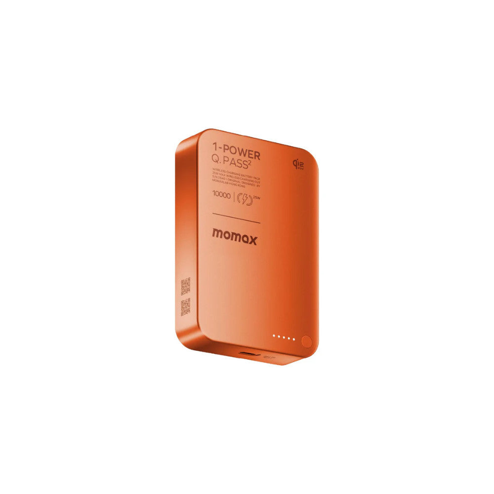 1-Power Q.Pass² 10000mAh Qi2 25W Magnetic Wireless PowerBank