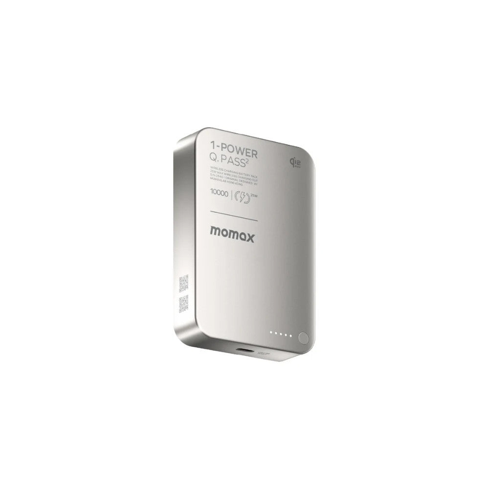 1-Power Q.Pass² 10000mAh Qi2 25W Magnetic Wireless PowerBank