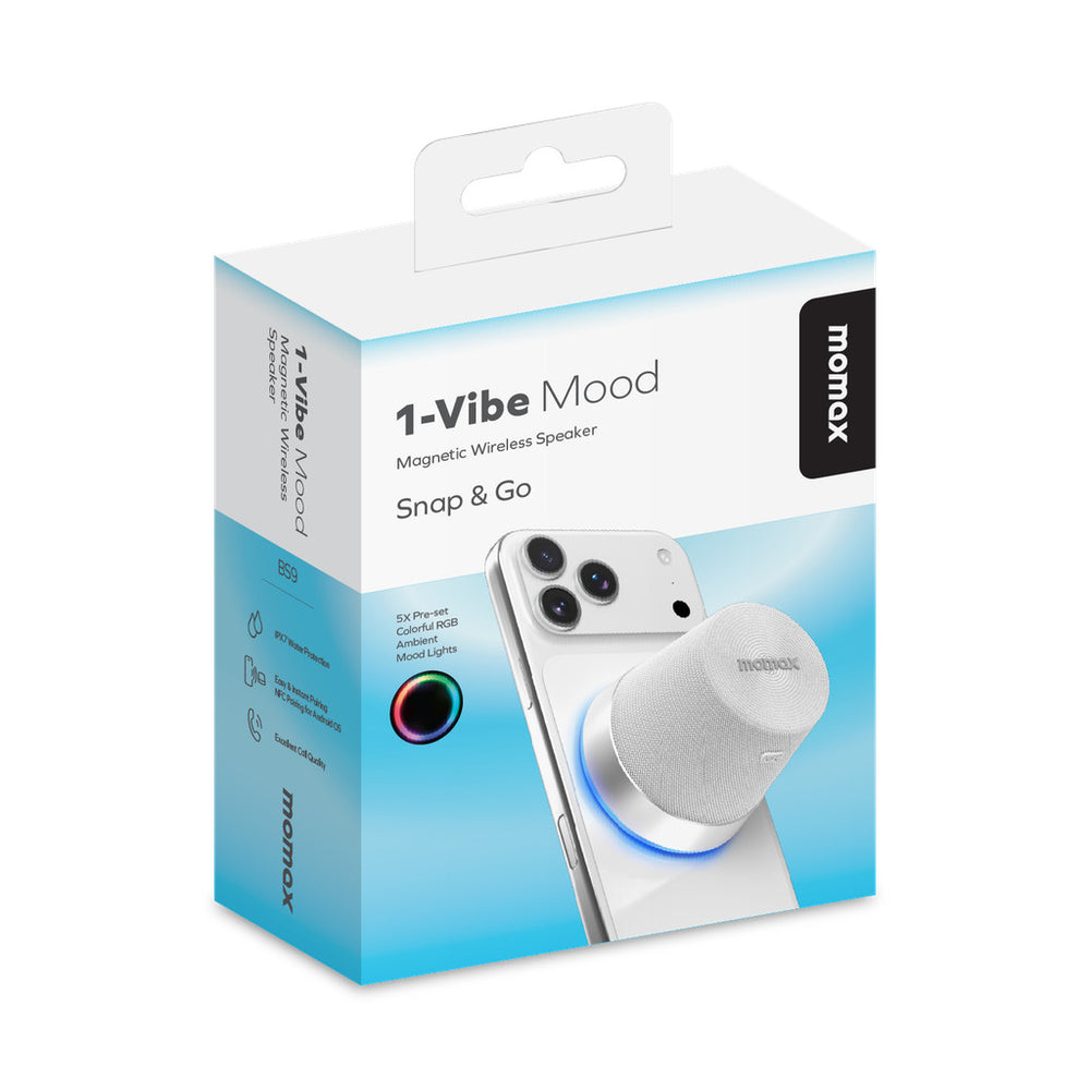 1-Vibe Mood Magnetic Wireless Speaker