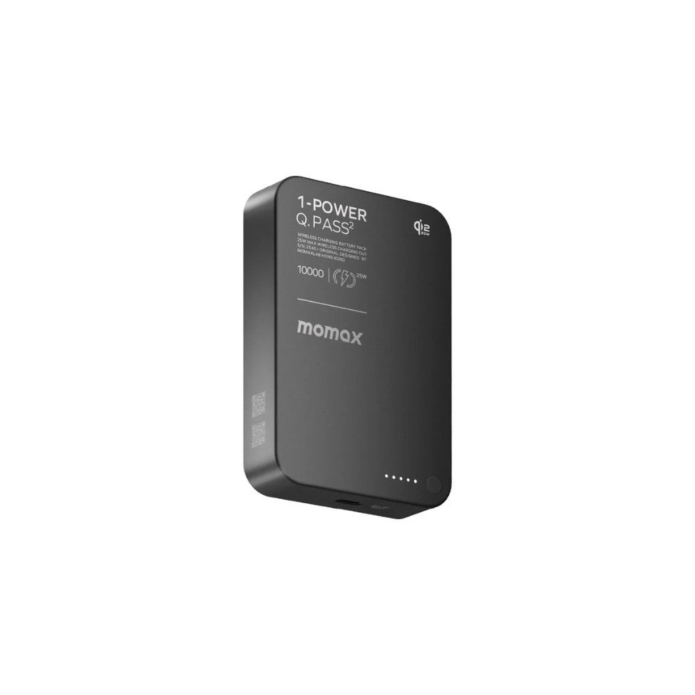 1-Power Q.Pass² 10000mAh Qi2 25W Magnetic Wireless PowerBank