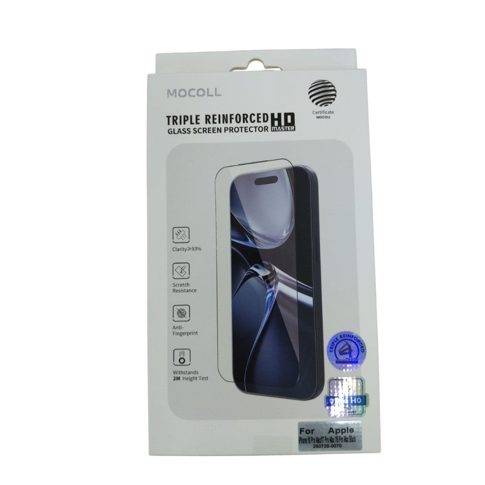 2.5D Full Cover 3rd Gen for iPhone 18 Series