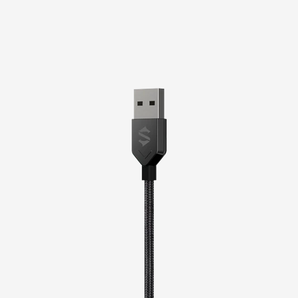 Right-angle USB-A to USB-C Cable