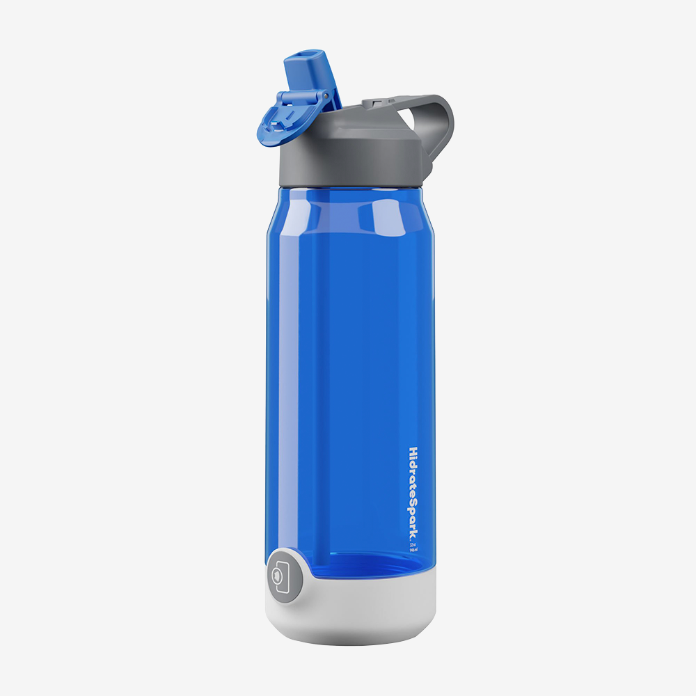 TAP Tritan Plastic Smart Water Bottle Straw Lid Digital Walker