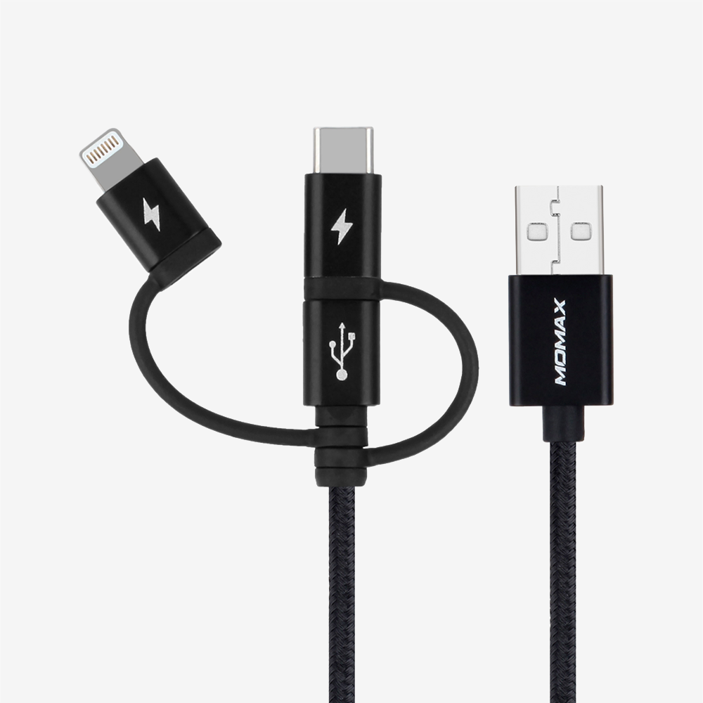 One Link 3-in-1 (USB-A to Micro/Lightning/Type C)
